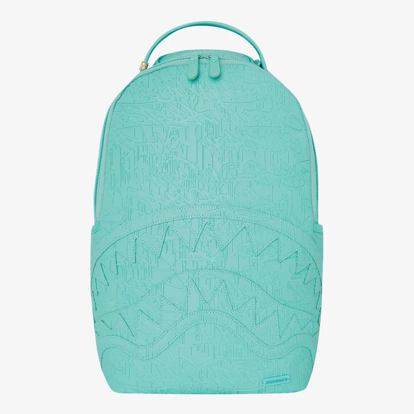 SPRAYGROUND Aqua Embossed Graffiti TURQUOISE 910B7525NSZ - UndergroundShop