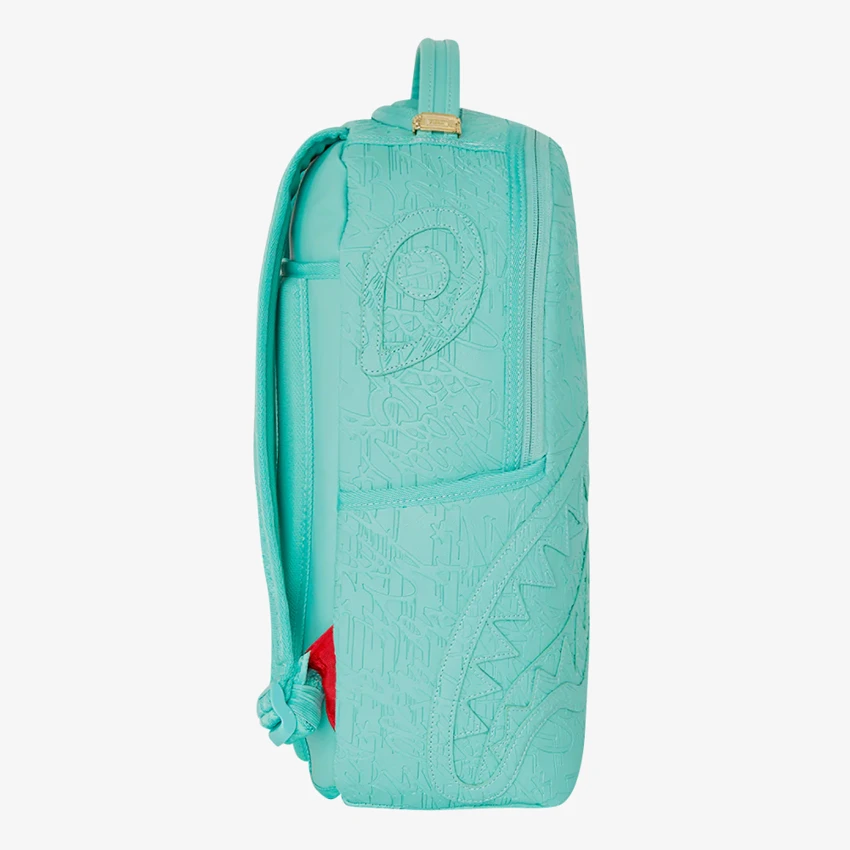 SPRAYGROUND Aqua Embossed Graffiti TURQUOISE 910B7525NSZ - UndergroundShop