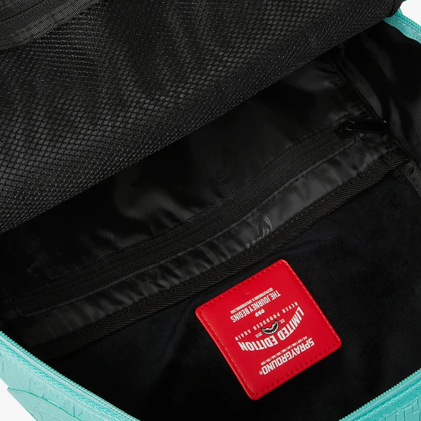 SPRAYGROUND Aqua Embossed Graffiti TURQUOISE 910B7525NSZ - UndergroundShop