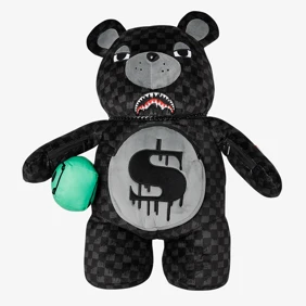 Dripping Sharks In Paris Moneybear Teddy Bear