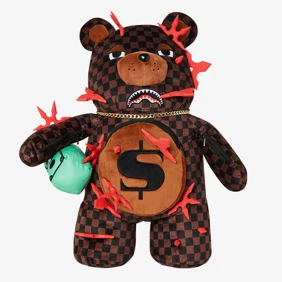 Ninja Star Bear Bear Backpack