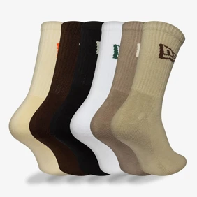 Flag Crew Socks 6-Pack