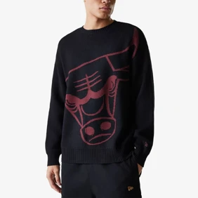 Chicago Bulls NBA Oversized Knit Sweater