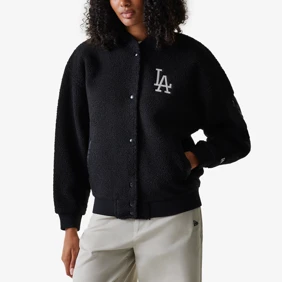 LA Dodgers MLB Oversized Sherpa Bomber Jacket