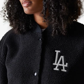 LA Dodgers MLB Oversized Sherpa Bomber Jacket