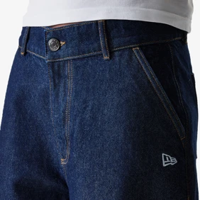New York Yankees MLB Wide Leg Denim Trousers