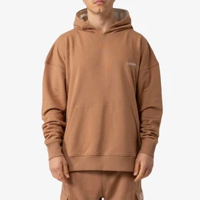 Embroidered Logo Relaxed Extra Heavy FT Hoodie