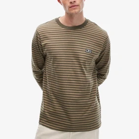 Established Works Eyes Stripe Tee Ls