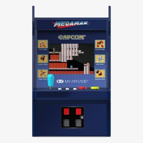 Mega Man Portable Retro Arcade (6 Games In 1) - Micro Player 6.7"