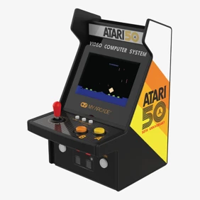 Atari Portable Retro Arcade (100 Games In 1)- Micro Player 6.7"