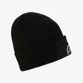 Black Pocket Beanie