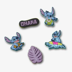 Jibbitz Stitch Tropical 5 Pack