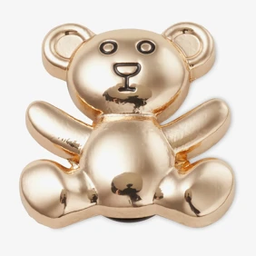 Jibbitz Gold Teddy Bear