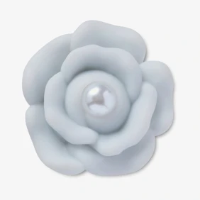 Jibbitz Purple Flower With Smt Pearl