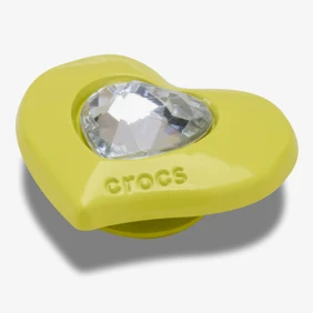 Jibbitz Yellow Smt Gem Heart