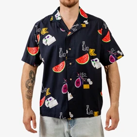 Watermelon Feta Short Sleeve Shirt