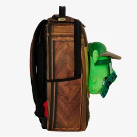 Mounted Moneybear Head Backpack