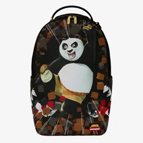 Kung Fu Panda Po Checker Karate Kick Backpack