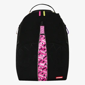 Denim Zipper Reveal Backpack