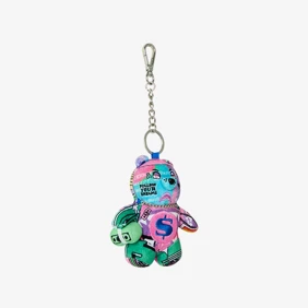 Y2k Shark Bear Keychain