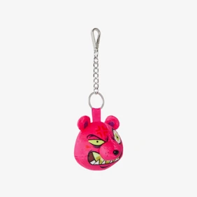Monster Bear Head Keychain