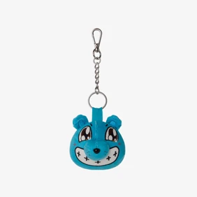 Smile Bear Head Keychain