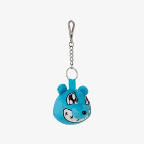 Smile Bear Head Keychain