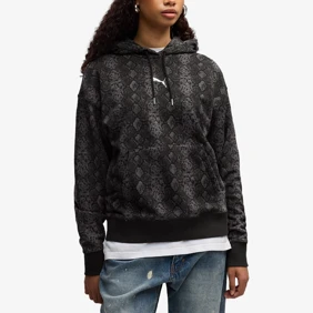 Snake Pack Relaxed Aop Hoodie Tr