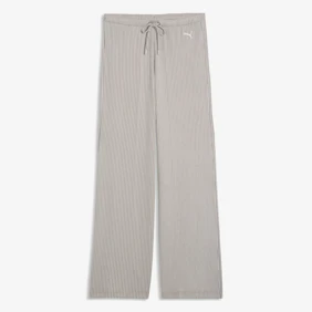 Ess Ribbed Wide Leg Soft Touch Pants Op