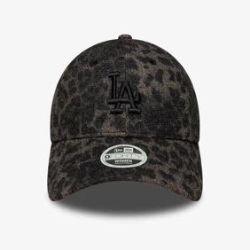 LA Dodgers Womens MLB Cosy Leopard 9FORTY Adjustable Cap