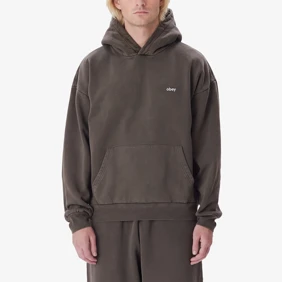 Lowercase Pigment Hood Fleece