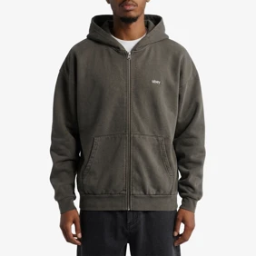 Lowercase Pigment ZIP Hood Fleece
