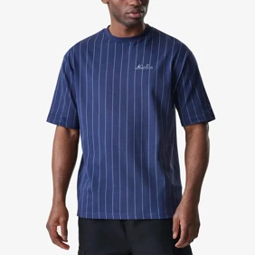 Ne Pinstripe OS Tee Newera Nsn