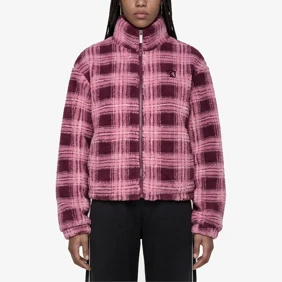 Og Check Teddy Trackjacket