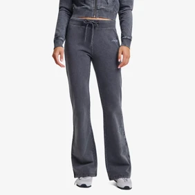 Cross And Thorns Washed Flared Joggers