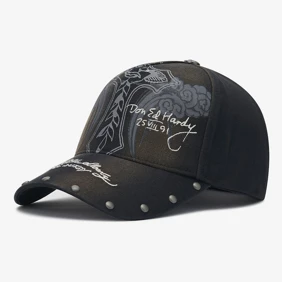 Storming Rose Washed 5 Panel Trucker Cap