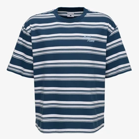 Kk Script Stripe Boxy T-shirt