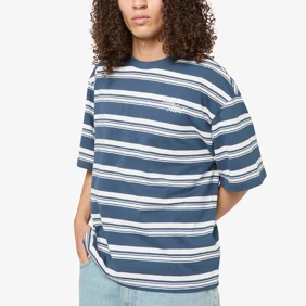 Kk Script Stripe Boxy T-shirt