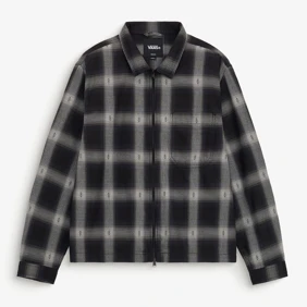 Larkspur Zip Plaid Flannel Shirt