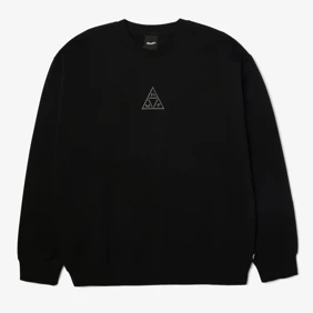 Triple Triangle Embroidered Crew