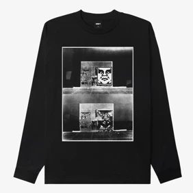 Destroyed Icon Photo Tee Ls