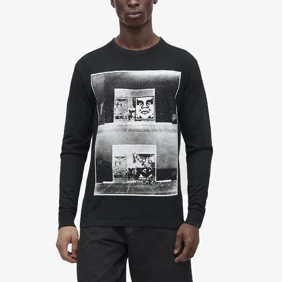 Destroyed Icon Photo Tee Ls
