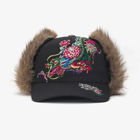 Crawling Dragon Trapper 5 Panel Trucker Cap