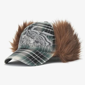 Soaring Eagle Check Trapper 5 Panel Cap