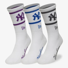 New York Yankees MLB 3 Pack Crew Socks