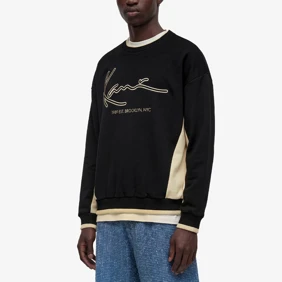 Signature Brk Insert Oversized Crew