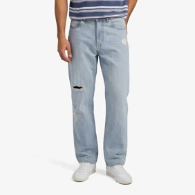 Og Distressed Straight Leg Jeans