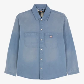 Flannel Lined Canvas Shacket