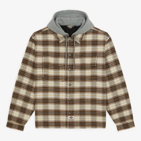 Eustis Hooded Flannel Shacket