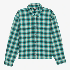 Jerome Cropped Flannel Shirt